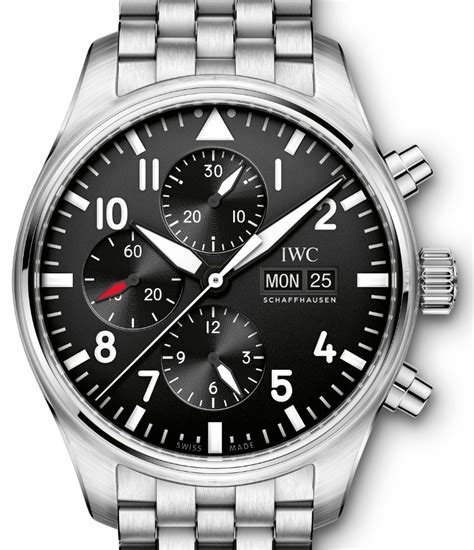 iwc pilot chronograph price|iwc big pilot watch price.